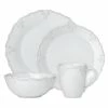 Lenox French Carved Scalloped 4-Piece Place Setting
