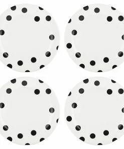Kate Spade Deco Dot 4-piece Dinner Plate Set Dinnerware