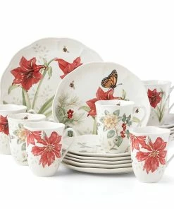 Lenox Butterfly Meadow® 18pc Holiday Dinnerware Set
