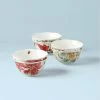 Lenox Butterfly Meadow Holiday 6-Piece Rice Bowl Set