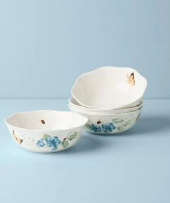 Lenox Butterfly Meadow 4-Piece All-Purpose Bowl Set Dinnerware