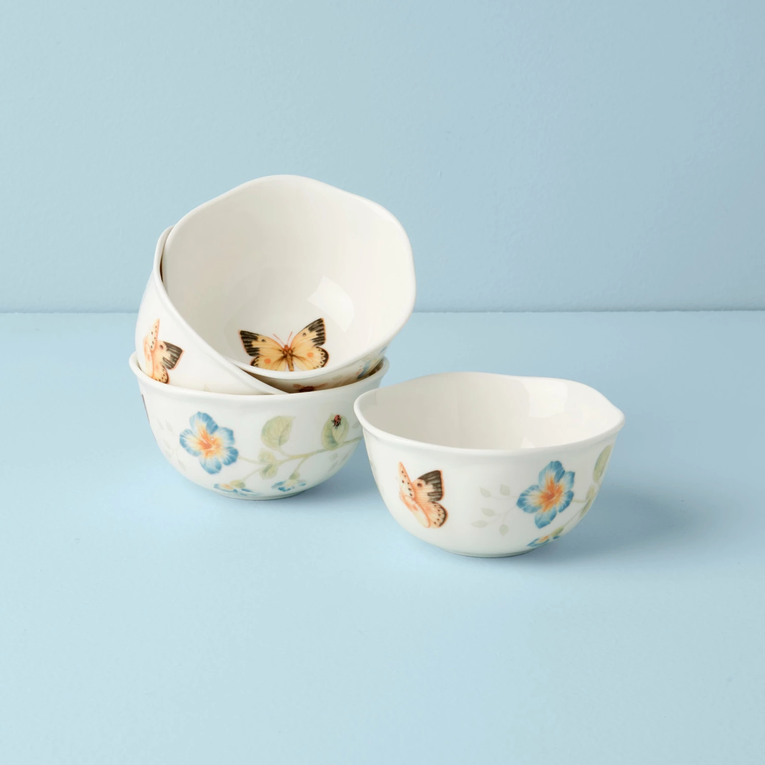Lenox Butterfly Meadow 4-Piece Dessert Bowl Set