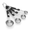 Kate Spade Kitchen Deco Dotβ’ Metal 4-piece Measuring Spoon Set