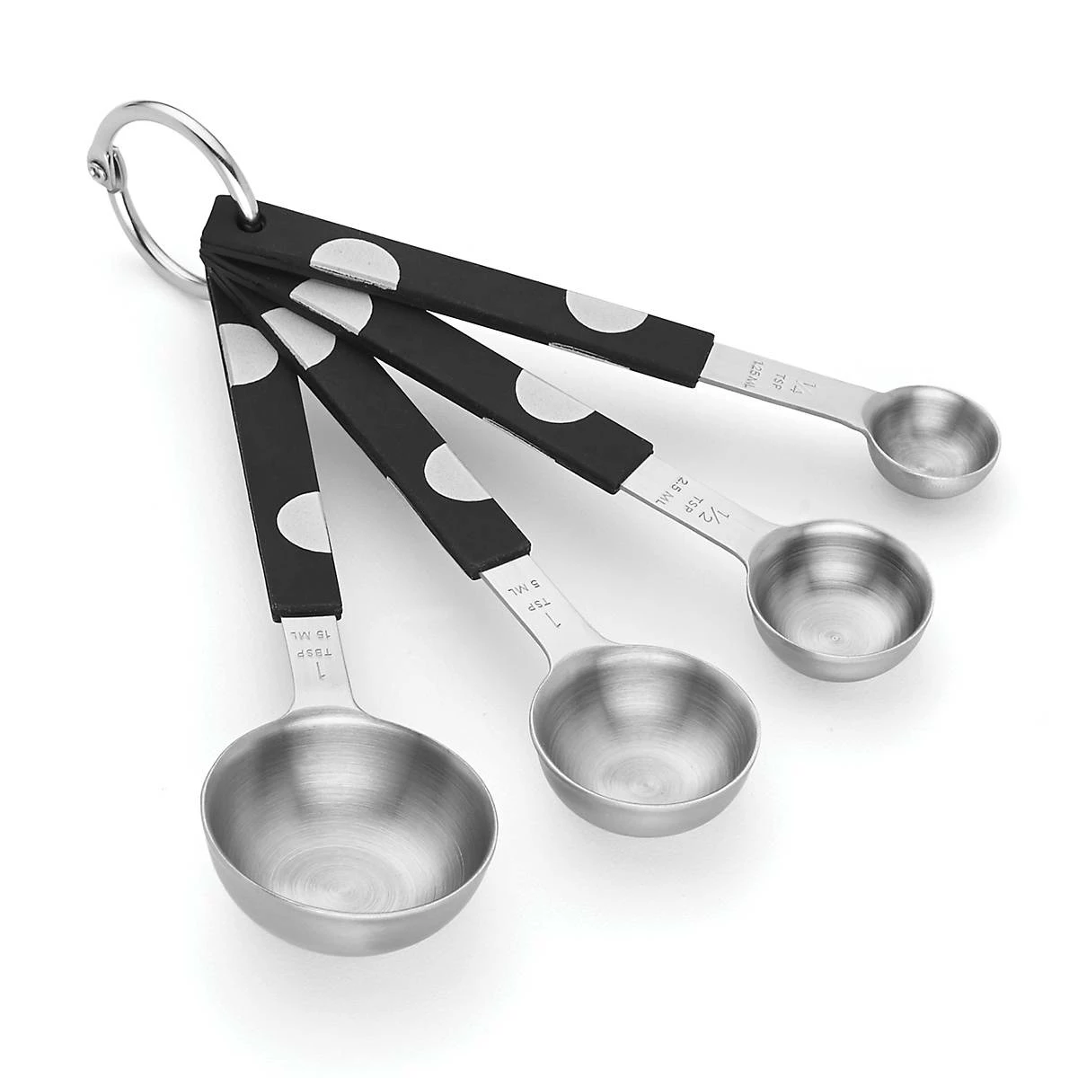 Kate Spade Kitchen Deco Dot™ Metal 4-piece Measuring Spoon Set