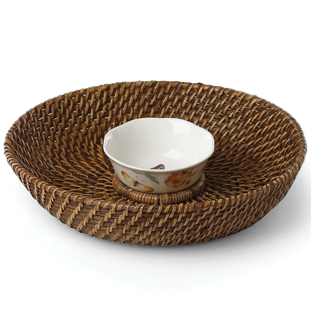 Lenox Butterfly Meadow® Chip And Dip Tray