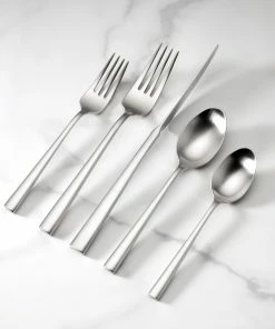 Kate Spade Malmo Satin 5-Piece Flatware Place Setting