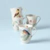 Lenox Dinnerware Butterfly Meadow Flutter 4-Piece Mug Set