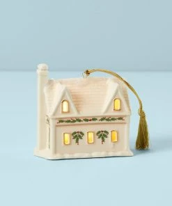 Lenox Christmas Village Toy Shoppe Lighted Ornament