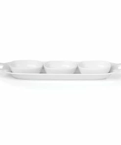 Lenox Aspen Ridge™ 4-piece Hors D'oeuvres Tray Set