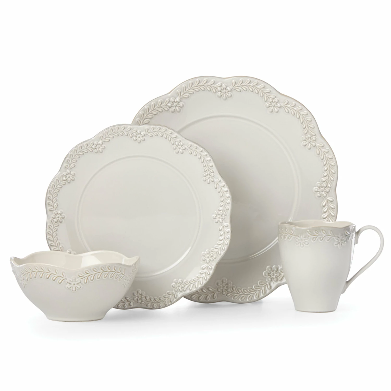 Lenox Dinnerware Chelse Muse Floral 4-Piece Place Setting