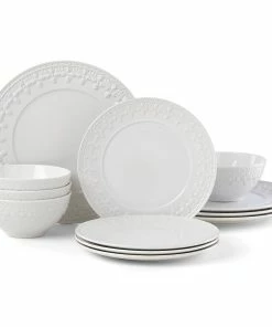 Lenox Chelse Muse Fleur 12-piece Dinnerware Set