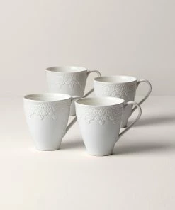 Lenox Chelse Muse Fleur β’ 4pc Mug Set