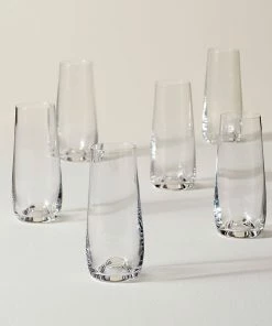 Lenox Tuscany Classics Stemless Flute Set, Buy 4 Get 6 Drinkware