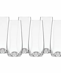 Lenox Tuscany Classics Stemless Flute Set, Buy 4 Get 6 Drinkware