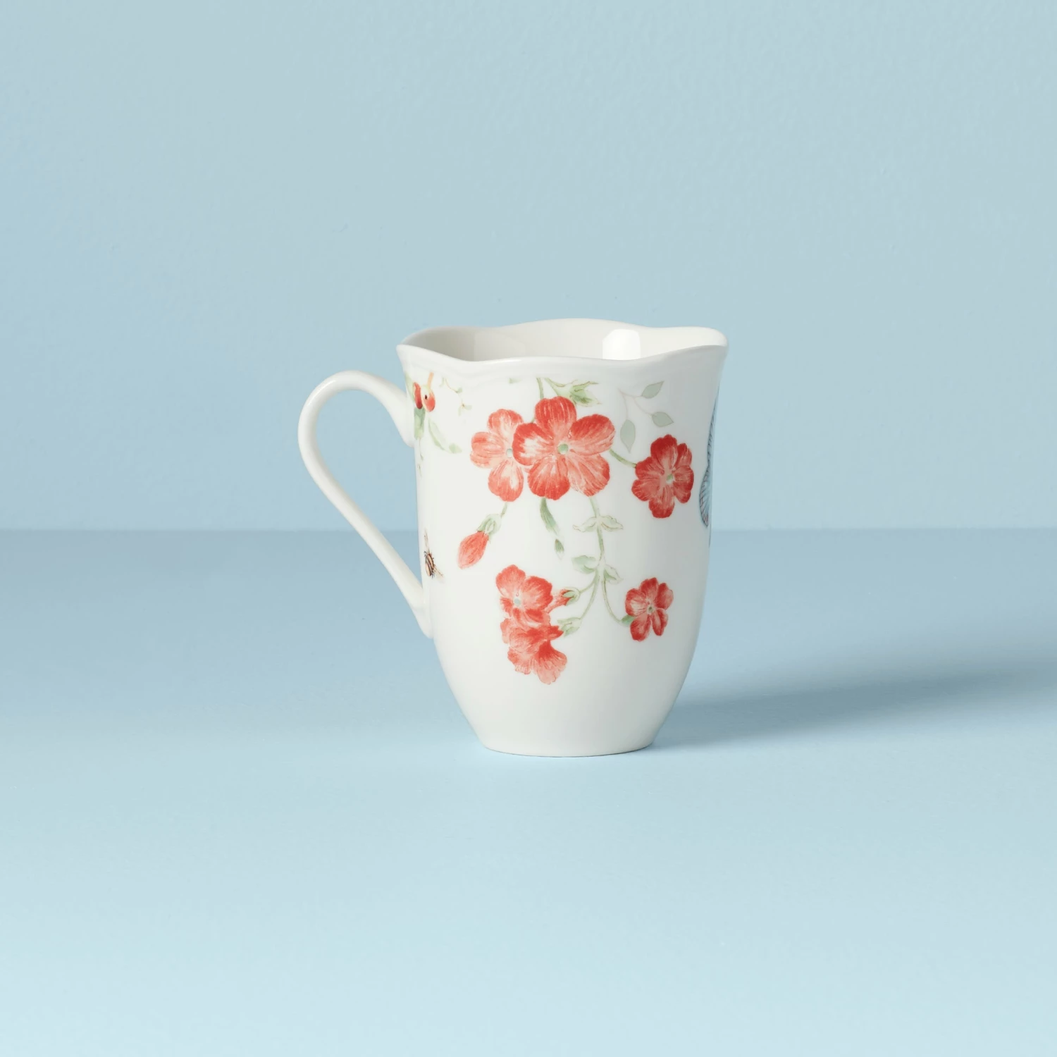 Lenox Dinnerware Butterfly Meadow Red Mug