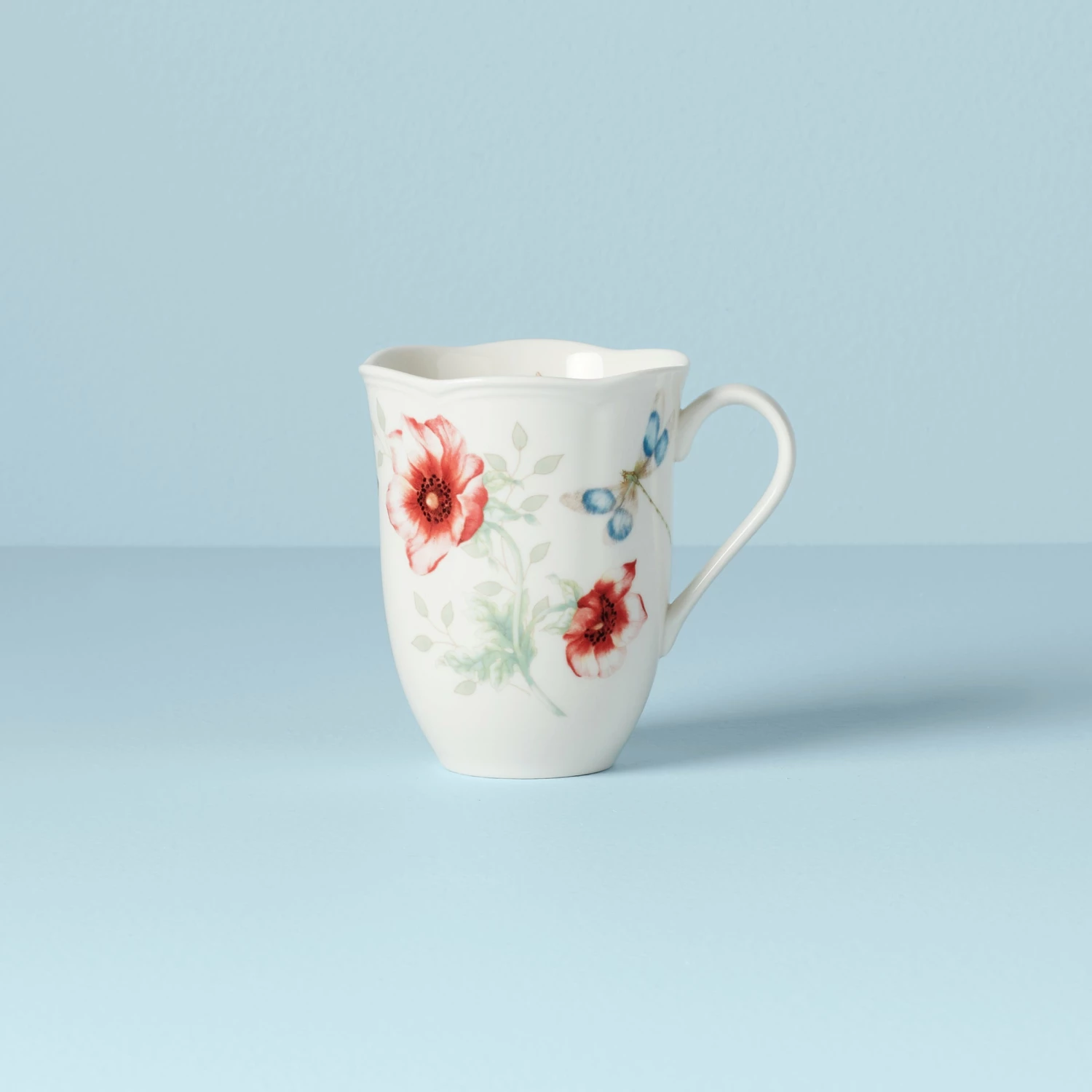 Lenox Dinnerware Butterfly Meadow Red Mug