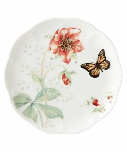 Lenox Dinnerware Butterfly Meadow Red Salad Plate