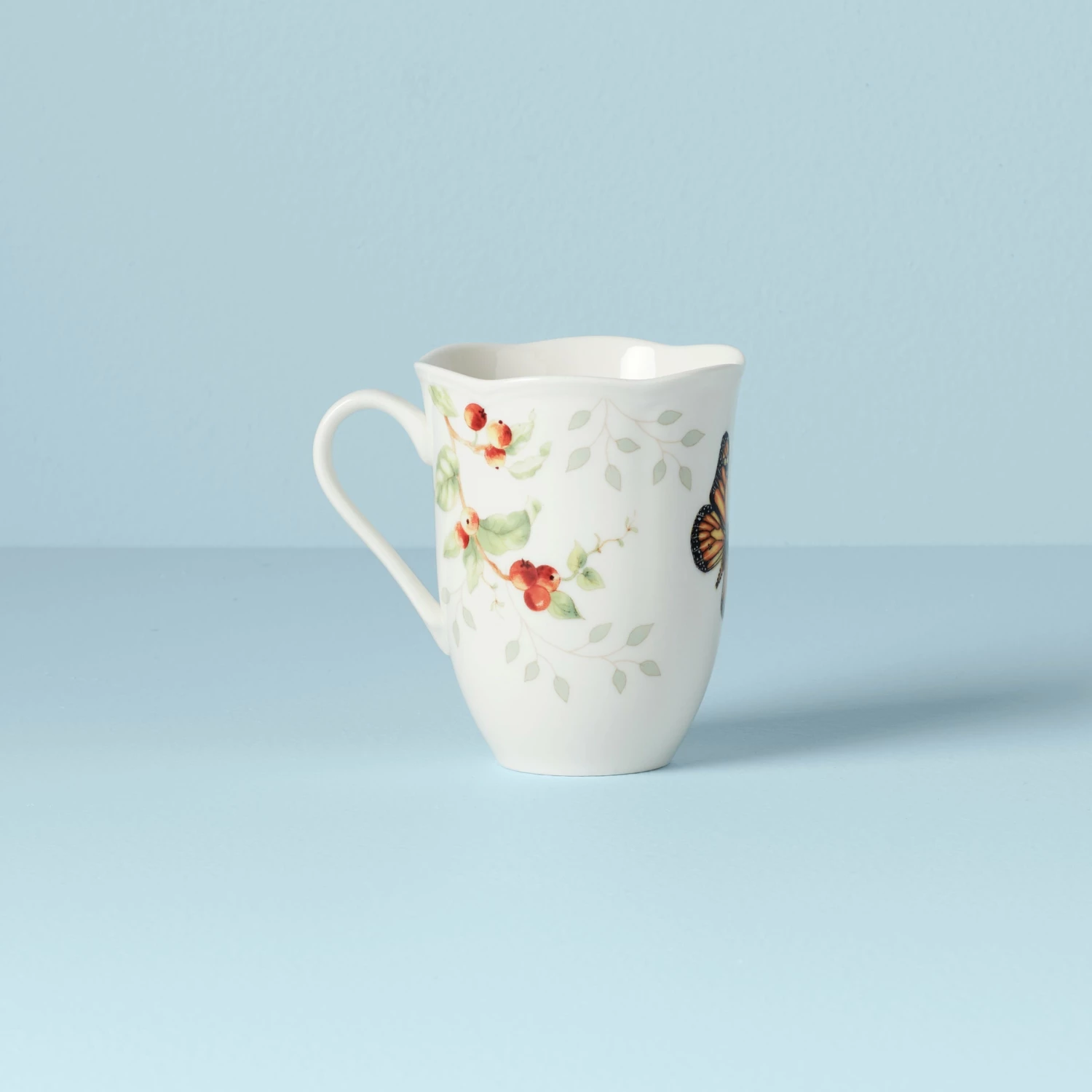 Lenox Dinnerware Butterfly Meadow Red Mug