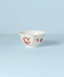 Lenox Butterfly Meadow Red Bowl Dinnerware