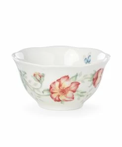 Lenox Butterfly Meadow Red Bowl Dinnerware