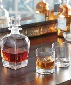Lenox Tuscany Classics Whiskey Decanter & Glass Set Drinkware