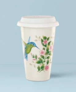Lenox Dinnerware Butterfly Meadow Flutter Thermal Travel Mug