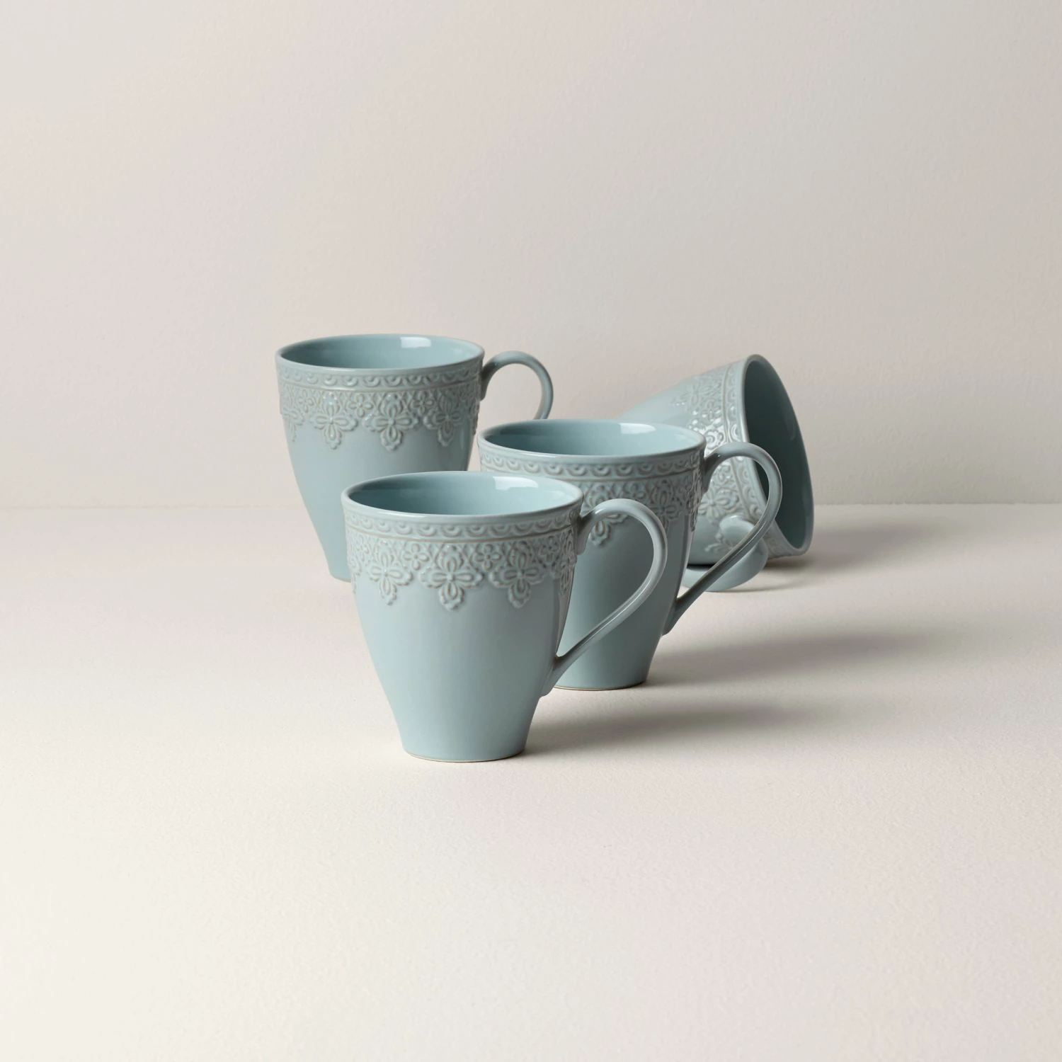 Lenox Chelse Muse Fleur β’ 4pc Mug Set