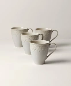 Lenox Chelse Muse Fleur β’ 4pc Mug Set