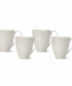 Lenox Chelse Muse Fleur β’ 4pc Mug Set