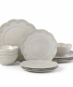 Lenox Chelse Muse Floral 12-Piece Dinnerware Set