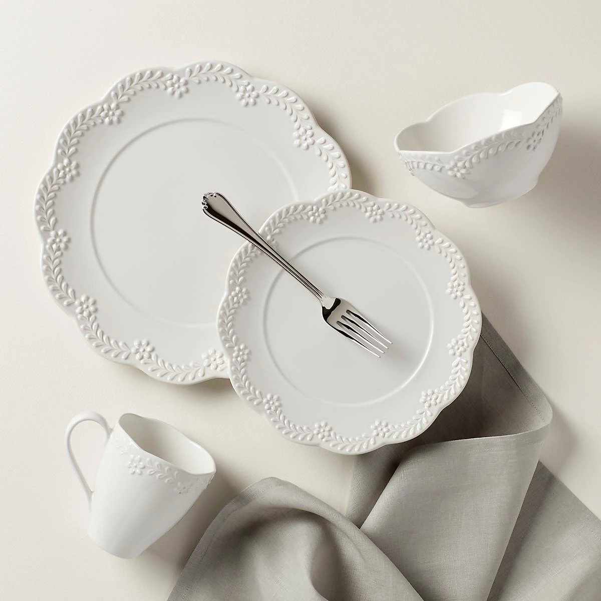 Lenox Dinnerware Chelse Muse Floral 4-Piece Place Setting