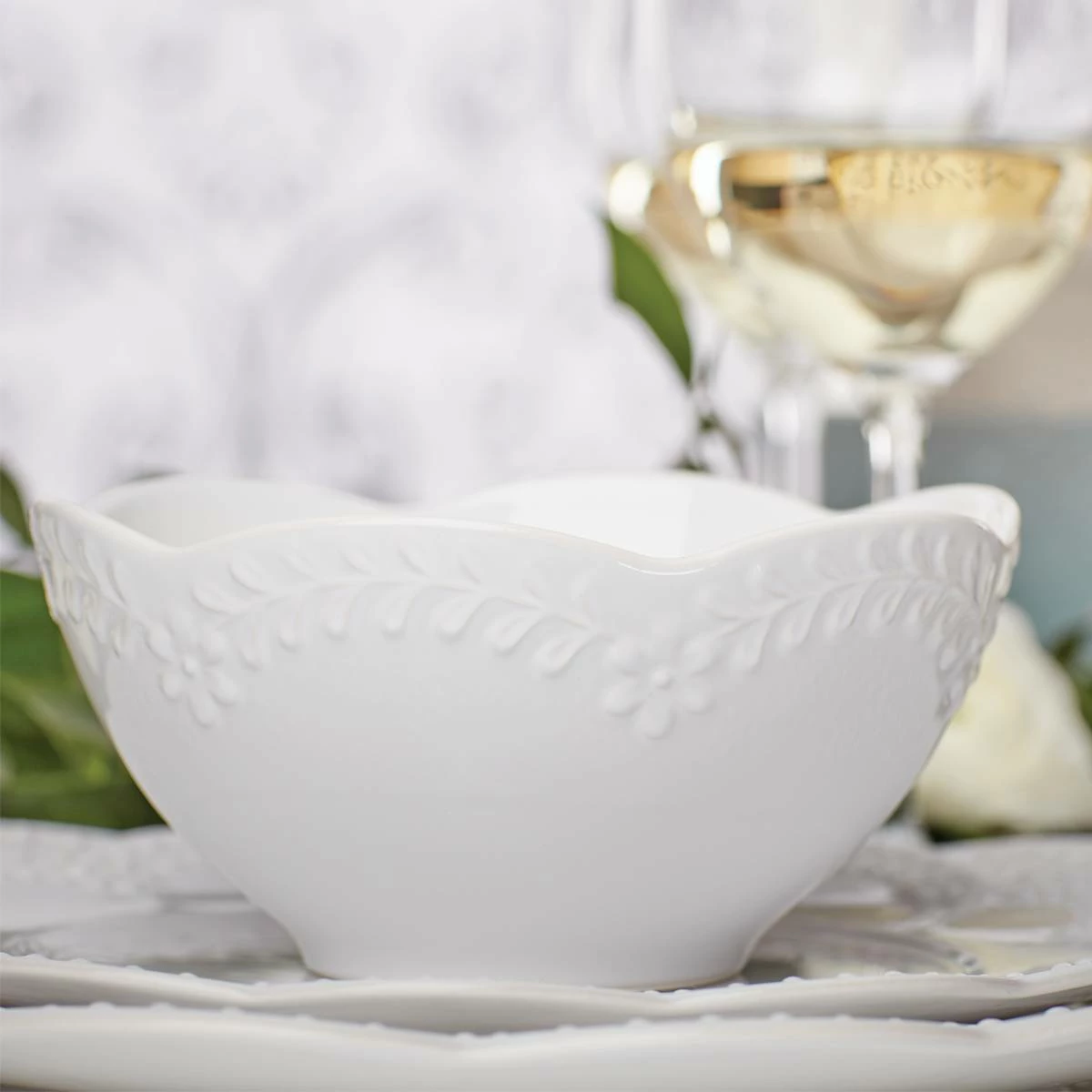 Lenox Dinnerware Chelse Muse Floral 4-Piece Place Setting