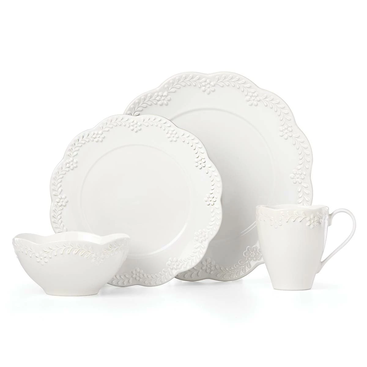 Lenox Dinnerware Chelse Muse Floral 4-Piece Place Setting
