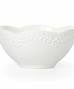Lenox Chelse Muse Scallop Floral All-Purpose Bowl Dinnerware