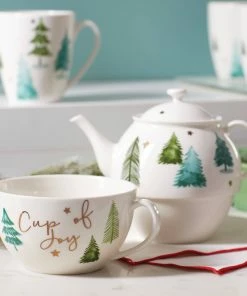 Lenox Dinnerware Balsam Lane Teapot & Cup