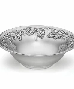 Lenox Dinnerware Holiday™ Metal Pinecone & Holly Serving Bowl