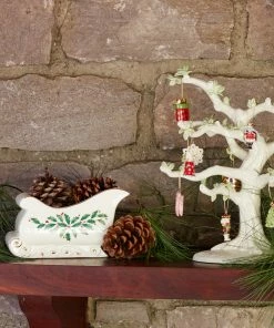 Lenox Holiday Sleigh Candy Dish Dinnerware
