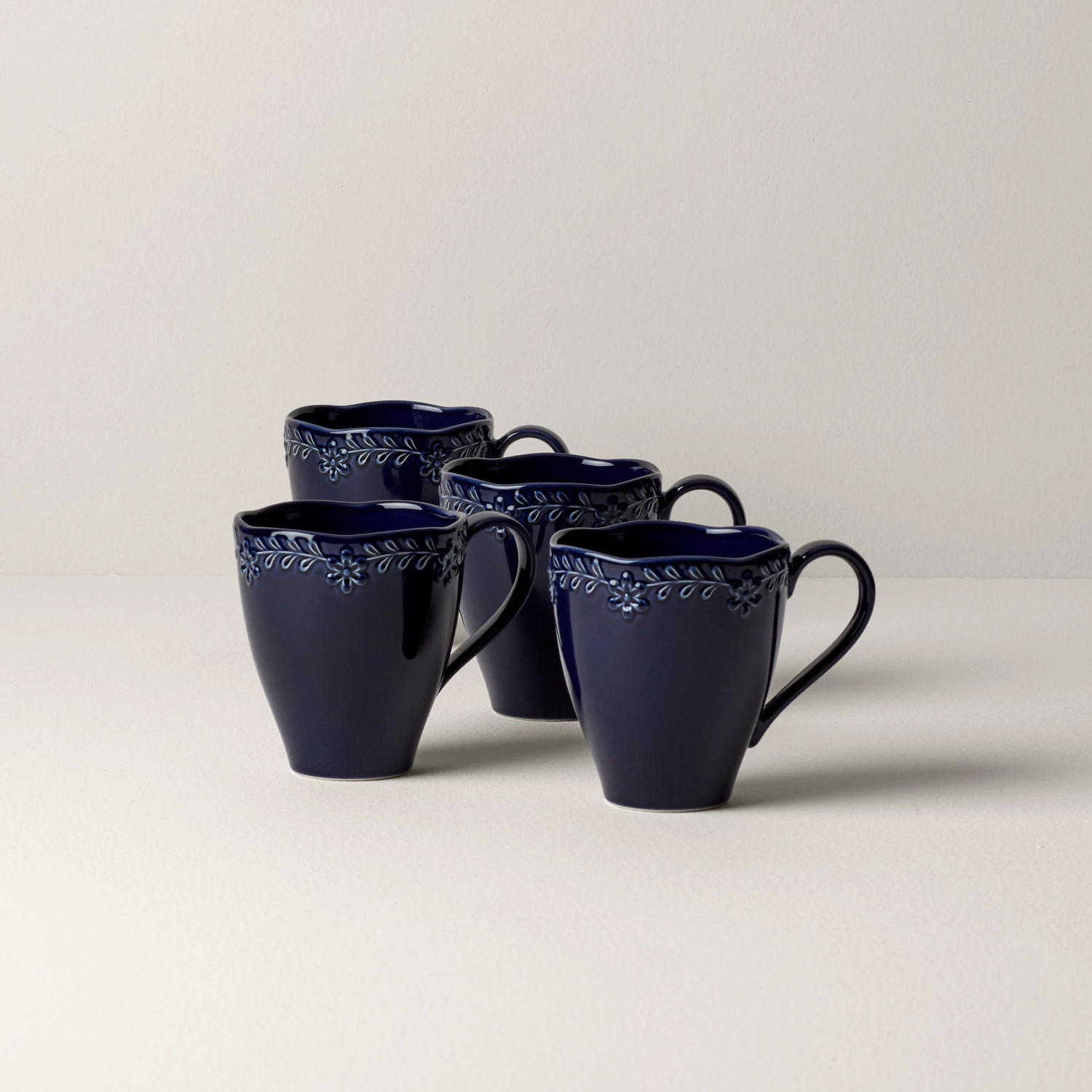 Lenox Chelse Muse Fleur β’ 4pc Mug Set