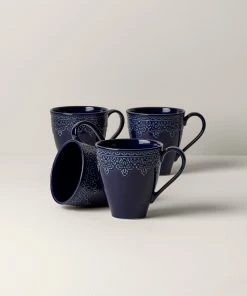 Lenox Chelse Muse Fleur β’ 4pc Mug Set