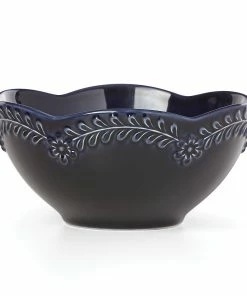 Lenox Chelse Muse Scallop Floral All-Purpose Bowl Dinnerware