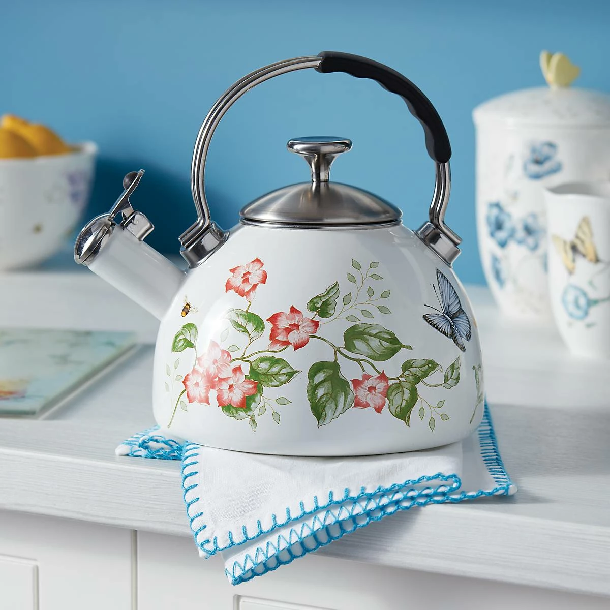 Lenox Butterfly Meadow Tea Kettle
