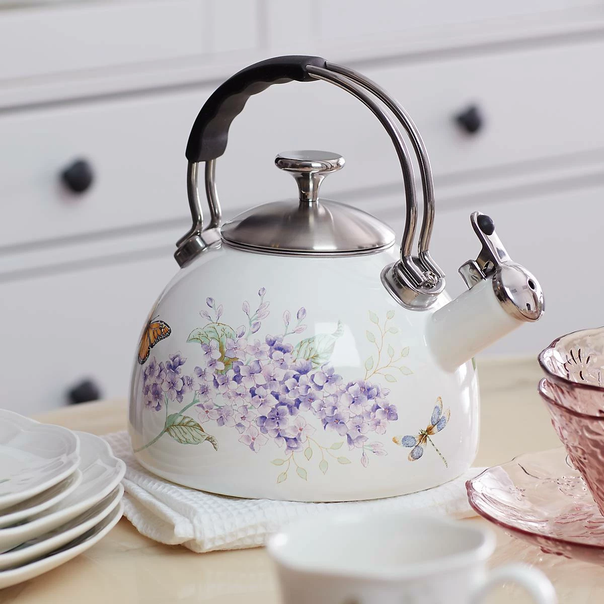 Lenox Butterfly Meadow Tea Kettle