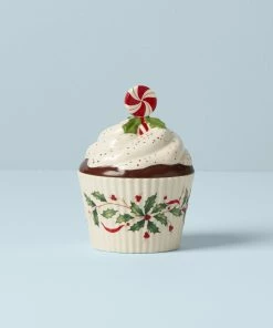 Lenox Dinnerware Hosting The Holidays™ Cupcake Candy Dish