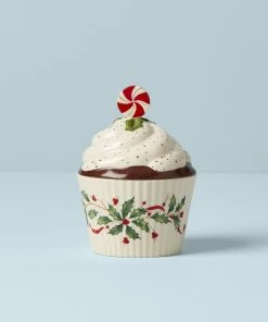 Lenox Dinnerware Hosting The Holidays™ Cupcake Candy Dish