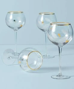 Lenox Holiday™ Gold 4-piece Balloon Glass Set Drinkware