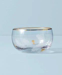 Lenox Holiday™ Gold Glass Nut Bowl