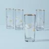 Lenox Holiday™ Gold 4-piece Highball Glass Set Drinkware