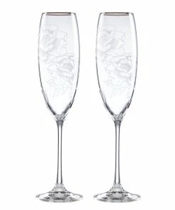 Lenox Silver Peony™ Toasting Flute Drinkware