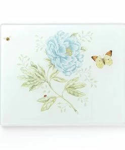 Lenox Butterfly Meadow® Small Glass Cutting Board Kitchen