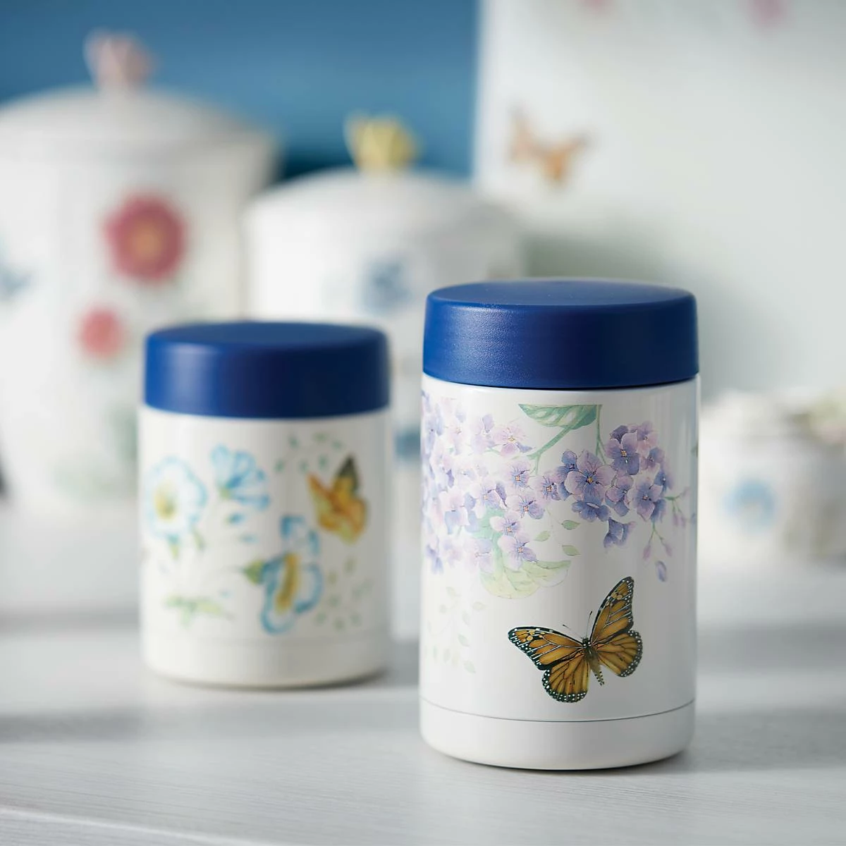 Lenox Kitchen Butterfly Meadow® Large Food Container